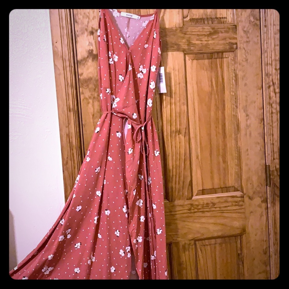Wrap Front Maxi Dress- BRAND NEW WITH TAGS